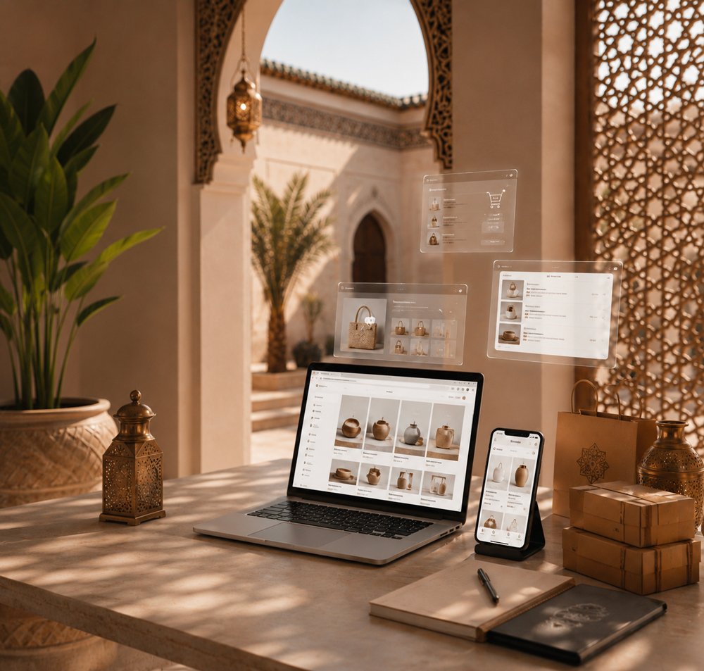 Agence web au Maroc spécialisée dans la création de sites e-commerce sur mesure