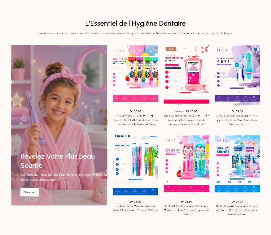 Catalogue produits beauté Ouia Parfumerie