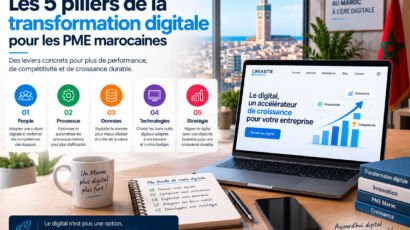 Les 5 piliers de la transformation digitale pour les PME marocaines