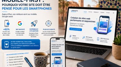 Mobile-first : pourquoi votre site doit être pensé pour les smartphones