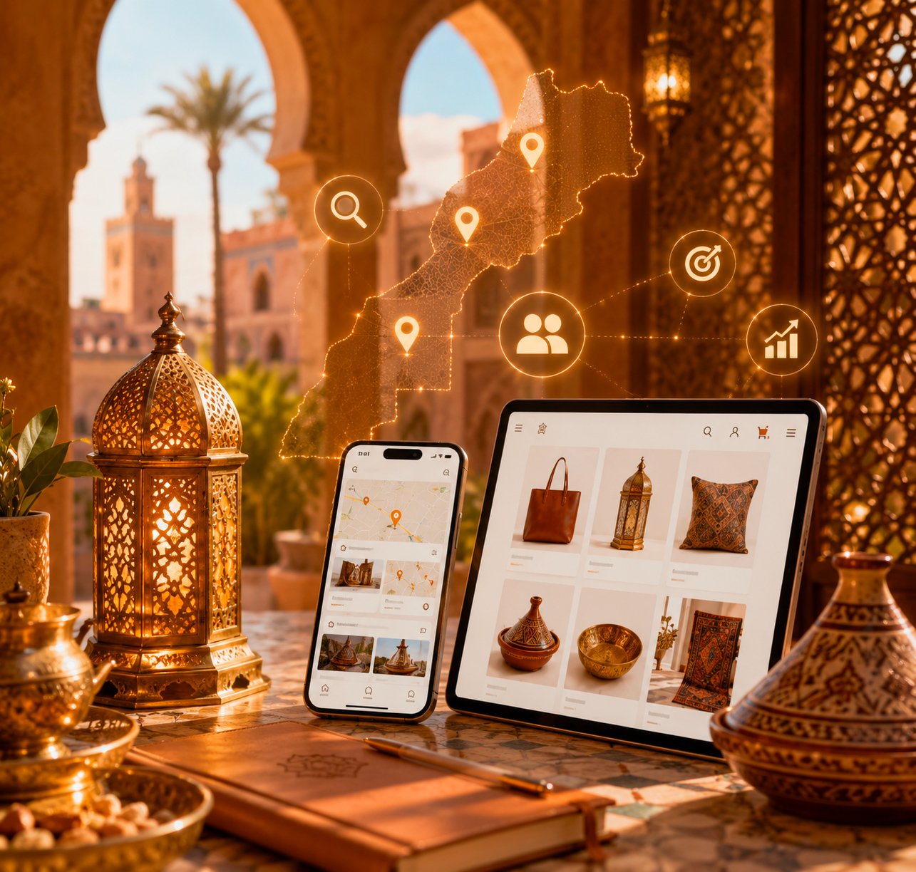 Référencement local au Maroc pour attirer des clients à Casablanca, Rabat, Marrakech et dans votre zone d’activité