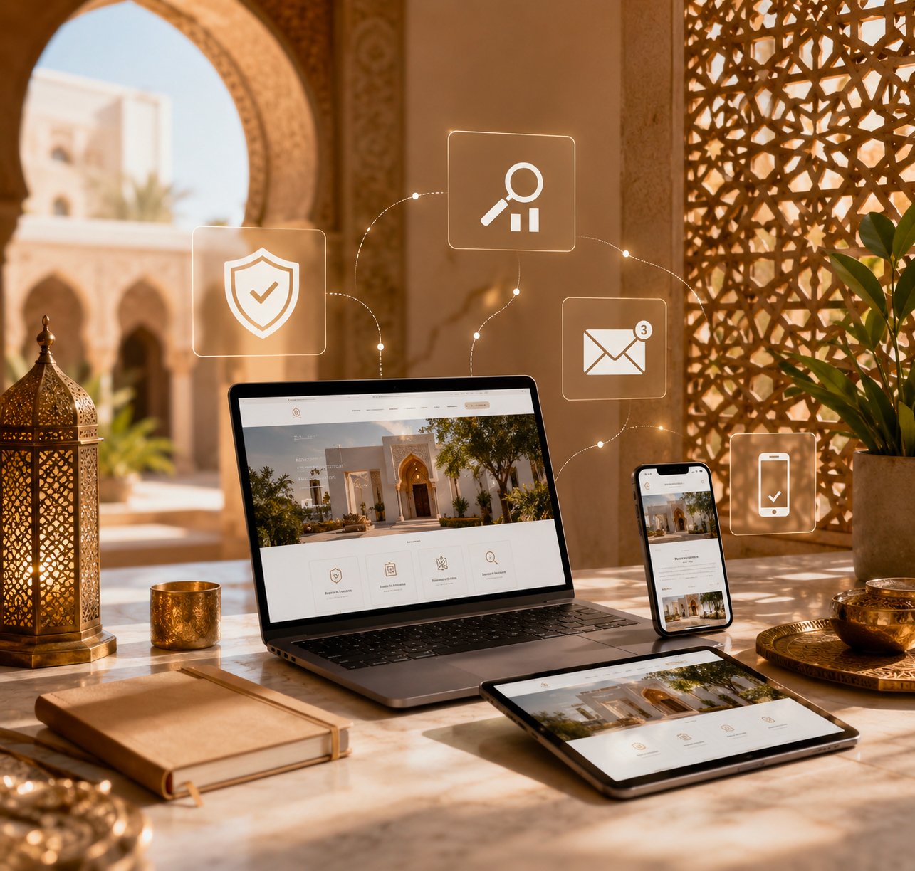 Création de site web professionnel au Maroc pour renforcer la visibilité et générer des contacts