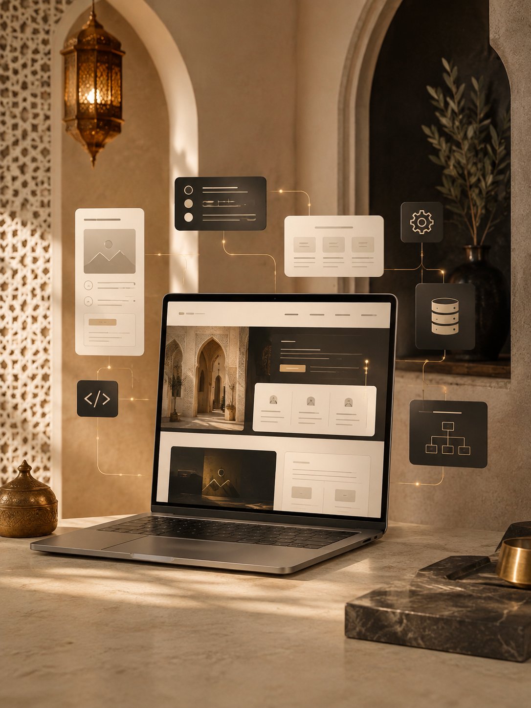 Développement de site web sur mesure au Maroc avec fonctionnalités spécifiques et architecture personnalisée