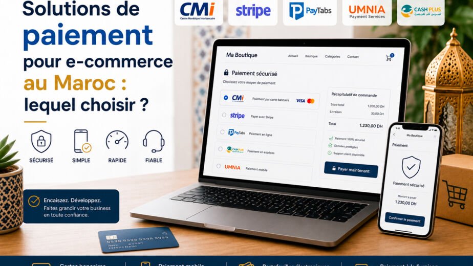 Solutions de paiement pour e-commerce au Maroc : lequel choisir ?